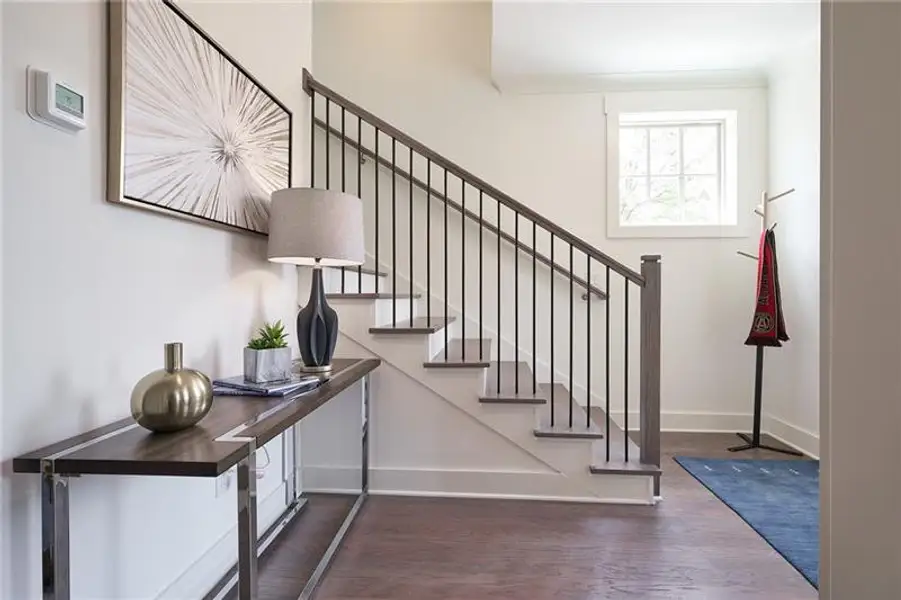 Furnished interior view inside a new home in , Ball Ground (Image 9). Furnished interior view inside a new home in , Ball Ground (Image 9).