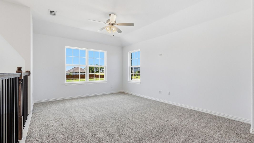 Furnished interior view inside a new home in Anna Ranch, Anna (Image 41).