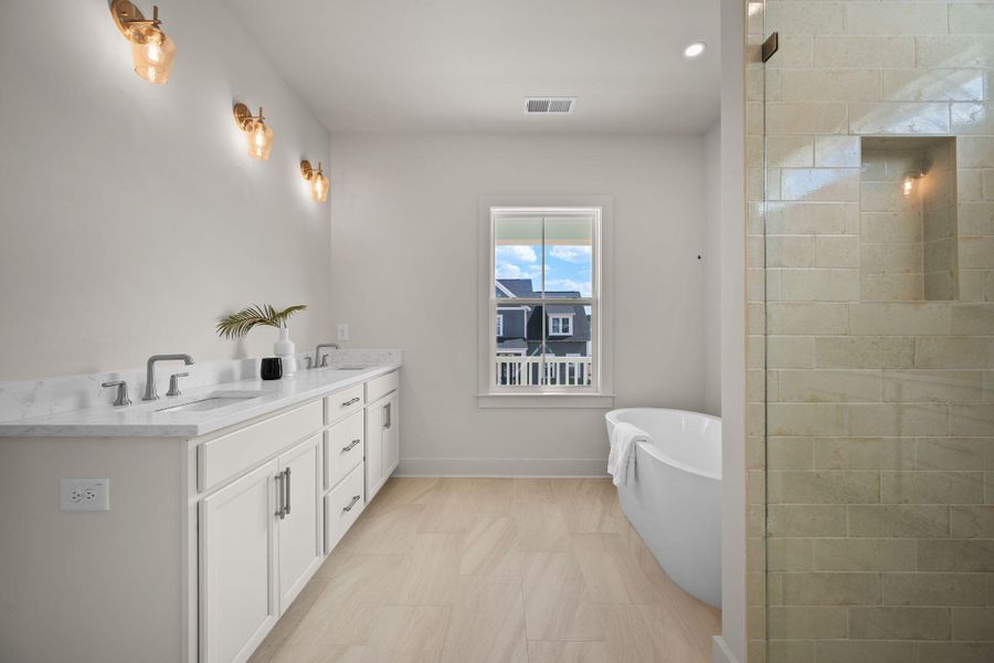 Furnished interior view inside a new home in , Summerville (Image 27).