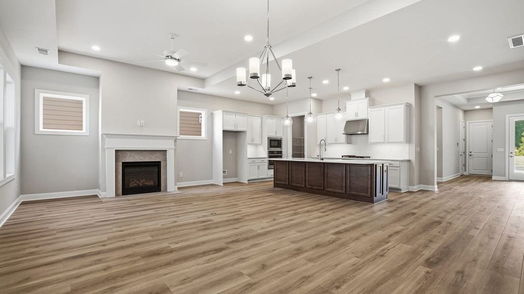 Great Room & Kitchen