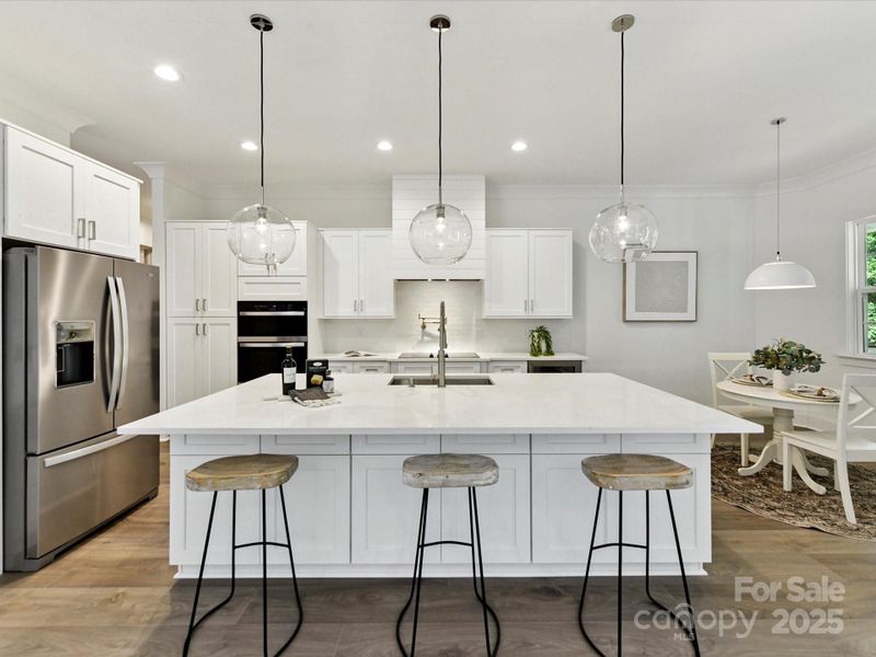 Furnished interior view inside a new home in , Terrell (Image 6).