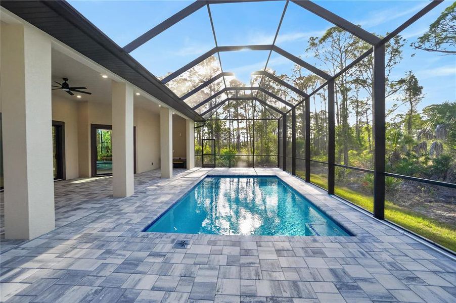 Exterior details and patio area of a home in , Port Charlotte (Image 46).