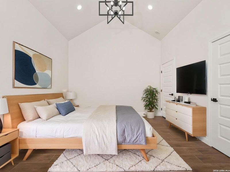 Furnished interior view inside a new home in , Elmendorf (Image 8).