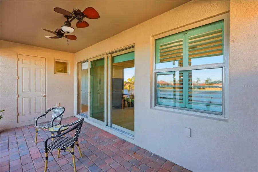 Exterior details and patio area of a home in , Nokomis (Image 4). Exterior details and patio area of a home in , Nokomis (Image 4).