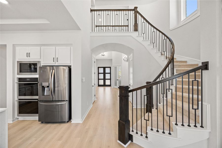 Curb staircase
