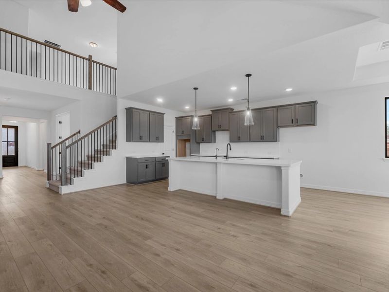 Furnished interior view inside a new home in Austin Point, Richmond (Image 4).