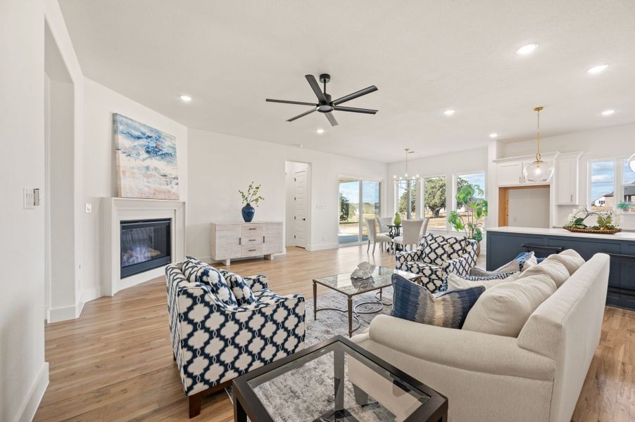 Furnished interior view inside a new home in Rocky Top Ranch, Reno (Image 13). Furnished interior view inside a new home in Rocky Top Ranch, Reno (Image 13).