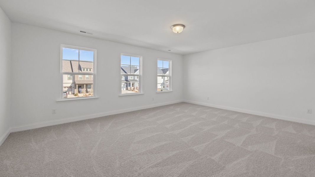 The Burton Plan by DRB homes at Lakeside Glen, in York SC - Primary Bedroom