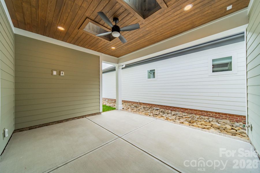 Exterior details and patio area of a home in , Davidson (Image 3).