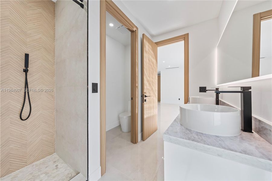 Furnished interior view inside a new home in , North Miami (Image 47).