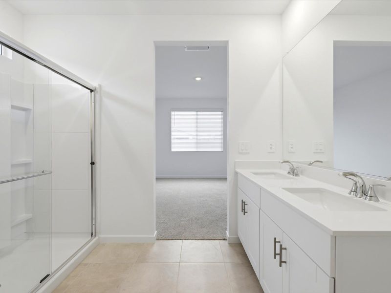 Furnished interior view inside a new home in Rancho Mirage Estate Series, Maricopa (Image 7).
