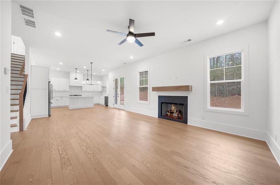 Spacious, unfurnished interior of a new home in , Canton (Image 27).