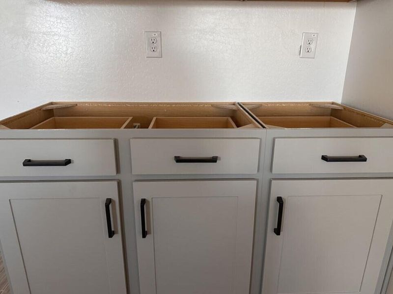 Kitchen cabinets