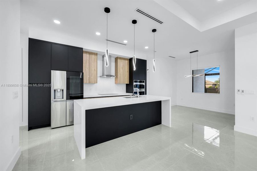 Furnished interior view inside a new home in , Cape Coral (Image 8). Furnished interior view inside a new home in , Cape Coral (Image 8).