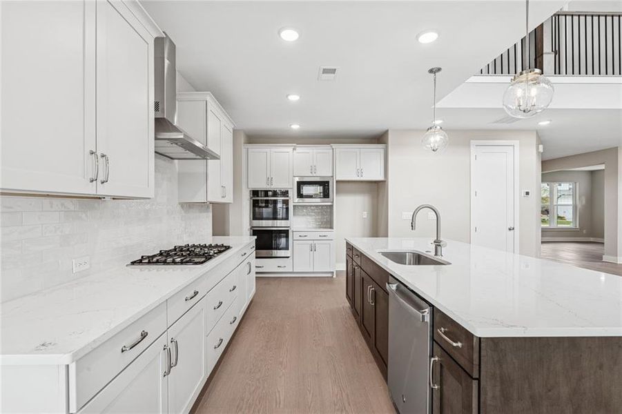 Furnished interior view inside a new home in Havencroft, Woodstock (Image 10). Furnished interior view inside a new home in Havencroft, Woodstock (Image 10).