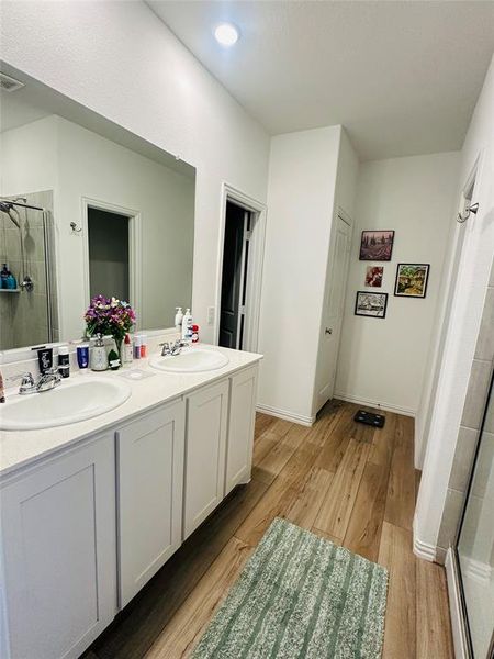 Furnished interior view inside a new home in Heartland: Classic Collection, Crandall (Image 11). Furnished interior view inside a new home in Heartland: Classic Collection, Crandall (Image 11).