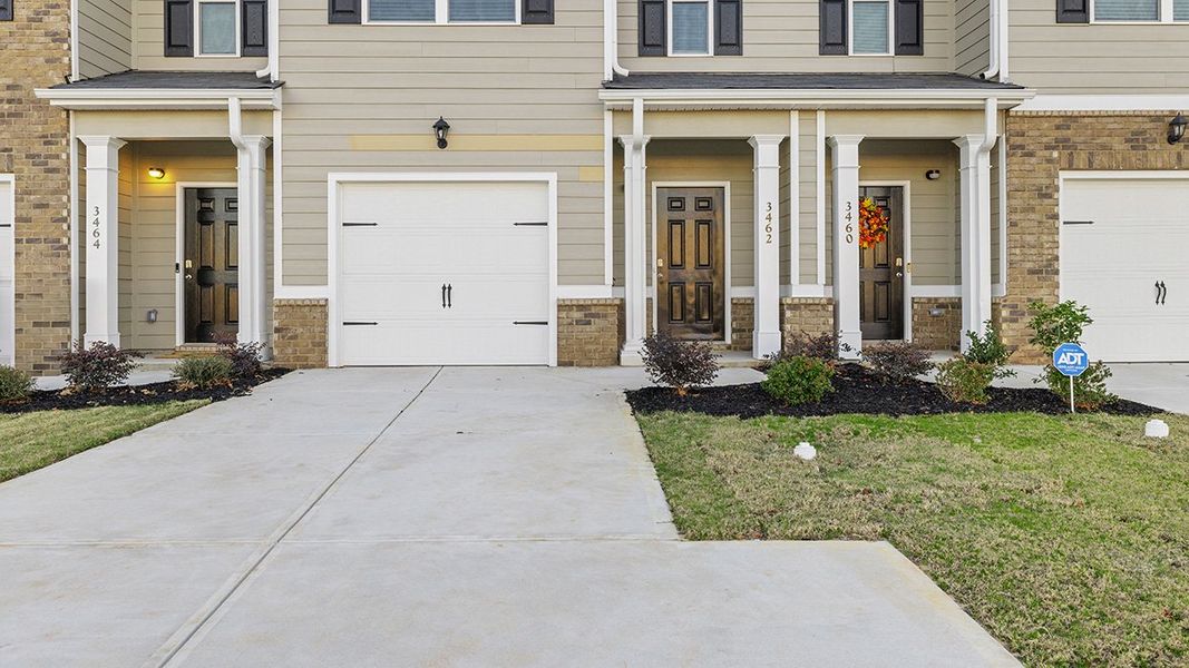 Exterior details and patio area of a home in Laurel Park Townhomes, Hephzibah (Image 2). Exterior details and patio area of a home in Laurel Park Townhomes, Hephzibah (Image 2).