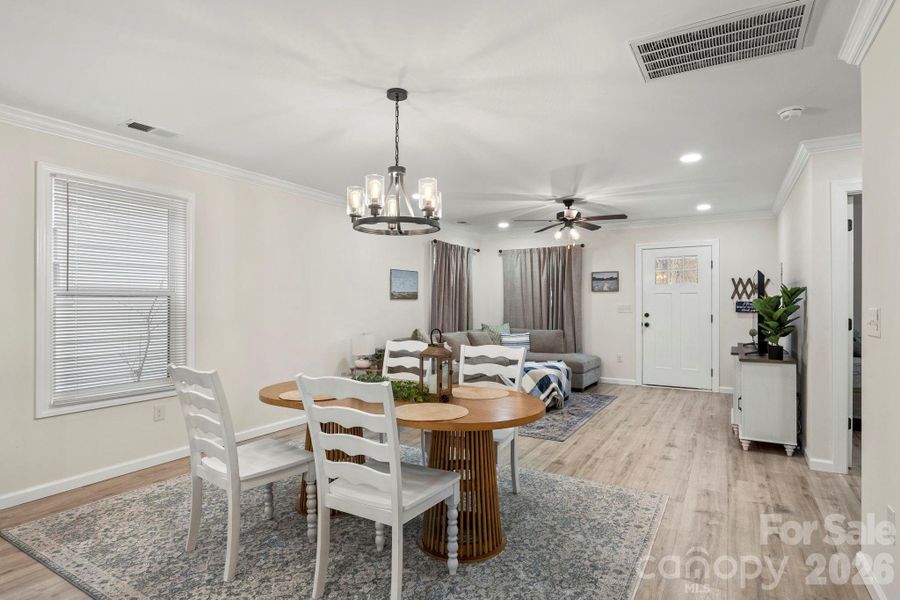 Furnished interior view inside a new home in , Concord (Image 5). Furnished interior view inside a new home in , Concord (Image 5).