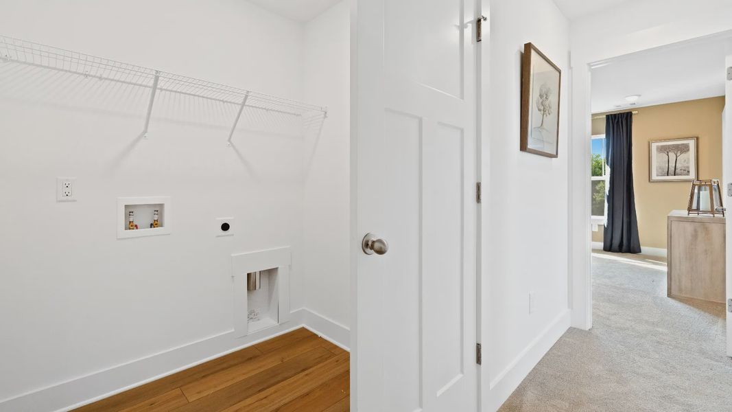 Laundry Room of The Churchill Design by DRB Homes