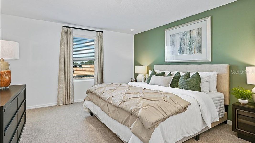 Furnished interior view inside a new home in Waterstone, Groveland (Image 11).