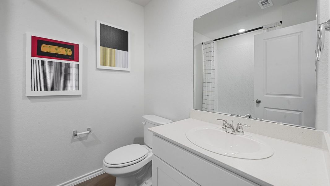 Representative furnished interior of a home built from the Midland by D.R. Horton in Forestbrook Estates, Paris (Image 18). Representative furnished interior of a home built from the Midland by D.R. Horton in Forestbrook Estates, Paris (Image 18).