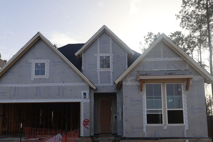 In-progress construction of a new home in Woodson’s Reserve, Spring, TX (Image 5). In-progress construction of a new home in Woodson’s Reserve, Spring, TX (Image 5).