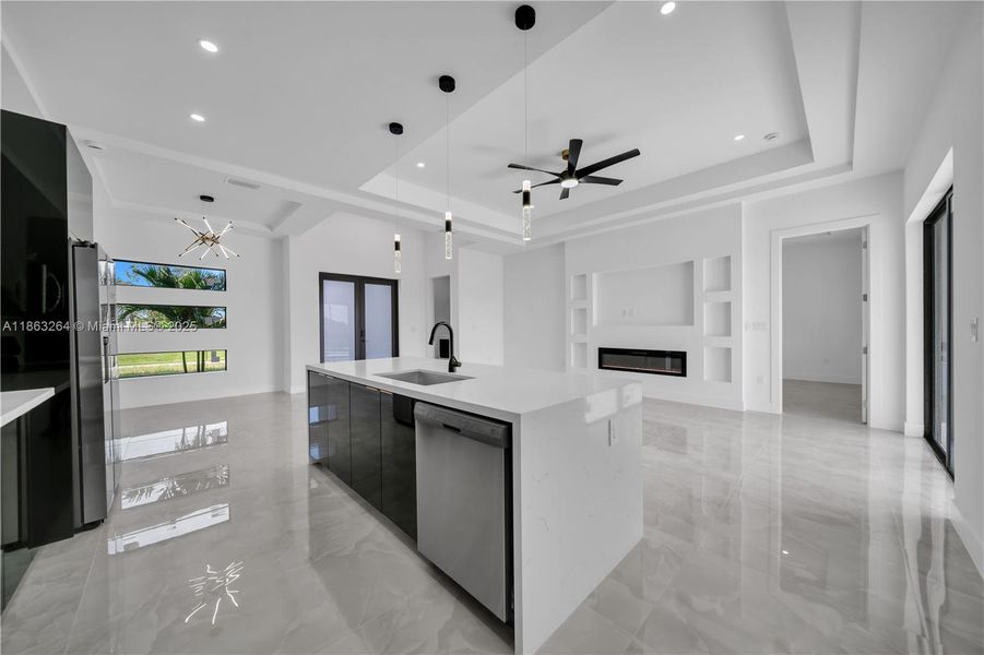 Furnished interior view inside a new home in , Cape Coral (Image 6).