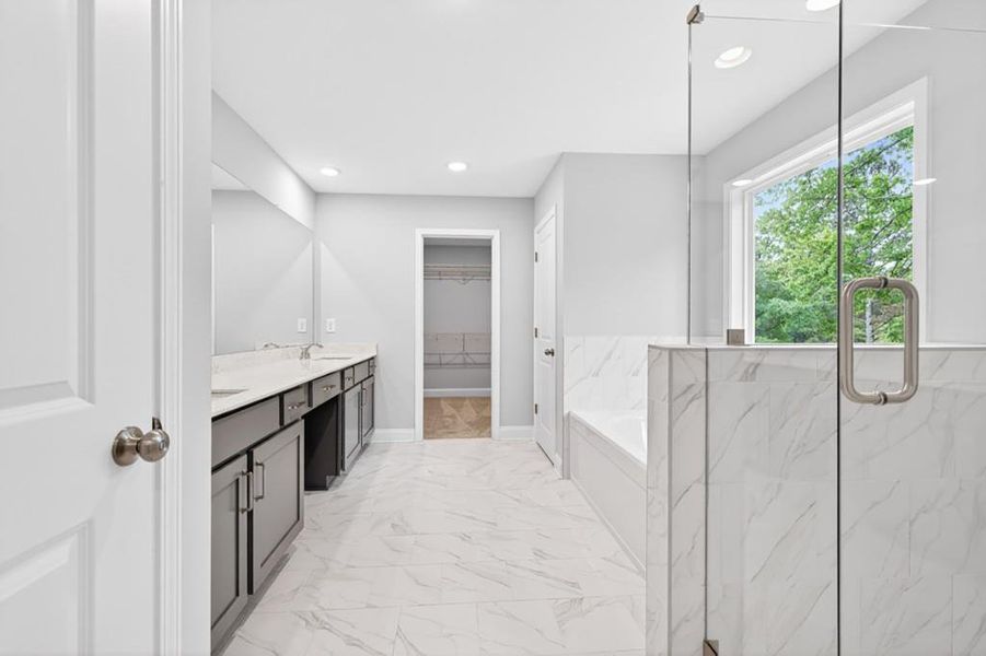 Furnished interior view inside a new home in , Sugar Hill (Image 13).