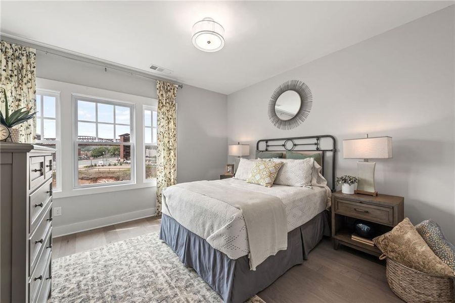 Furnished interior view inside a new home in , Kennesaw (Image 9).