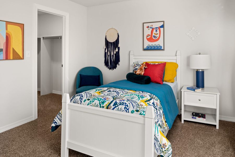 Furnished interior view inside a new home in Summer Sky, El Paso (Image 4). Furnished interior view inside a new home in Summer Sky, El Paso (Image 4).