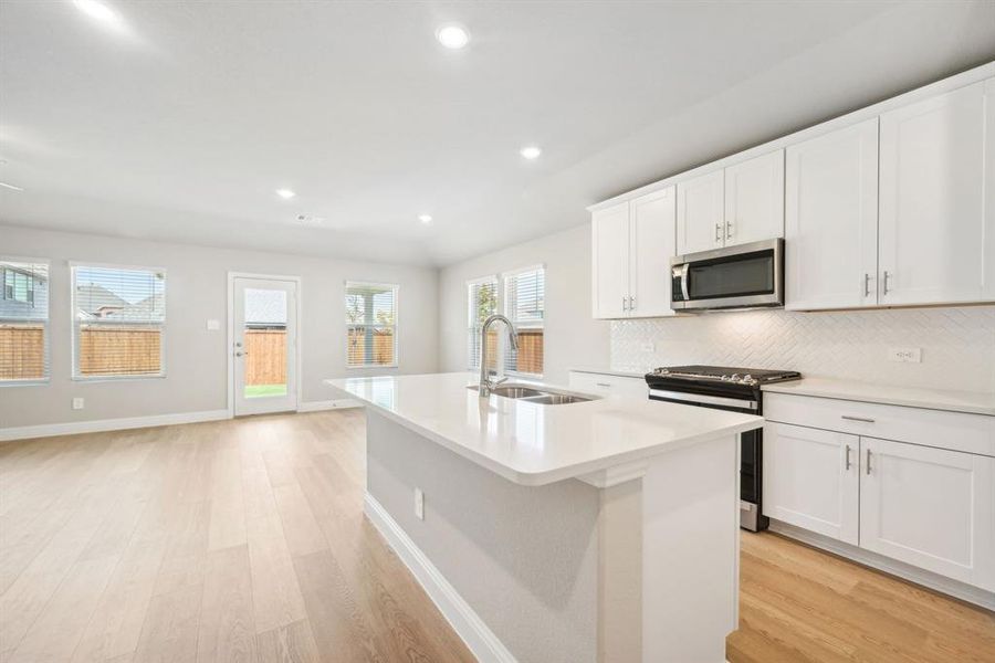 Photo is not of the actual home, but is an inspirational photo of builder’s model home and may depict options, furnishings, and/or decorator features that are not included.