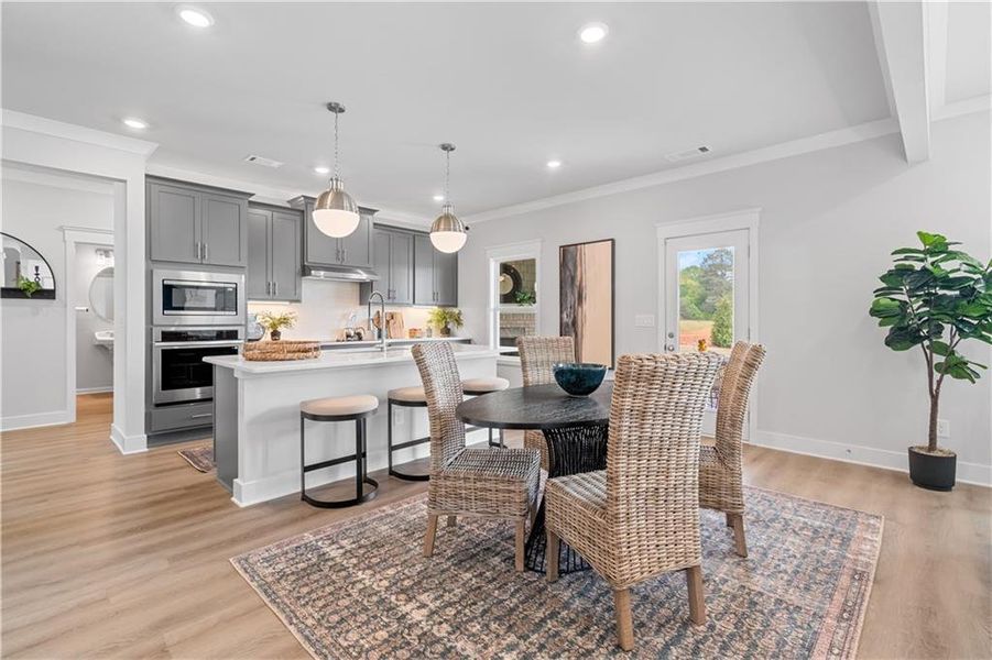 Furnished interior view inside a new home in Fowler Farms, Auburn (Image 10).