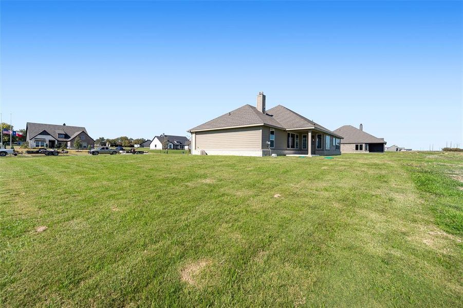 Exterior details and patio area of a home in Parker Heights, Valley View (Image 26).