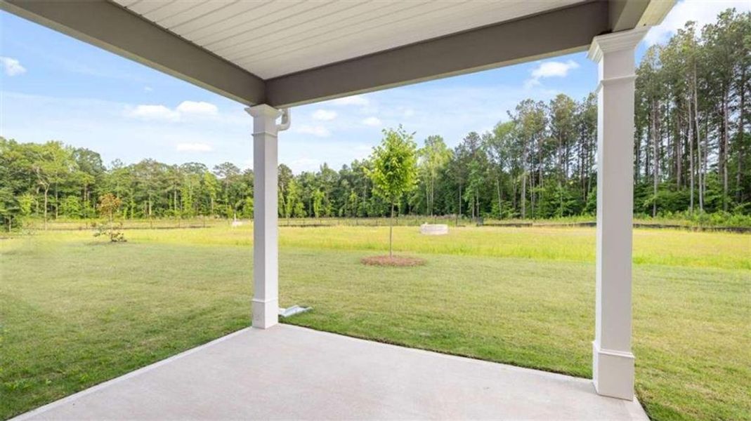 Exterior details and patio area of a home in Wildwood, Covington (Image 4).