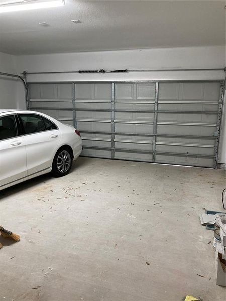 Two car garage