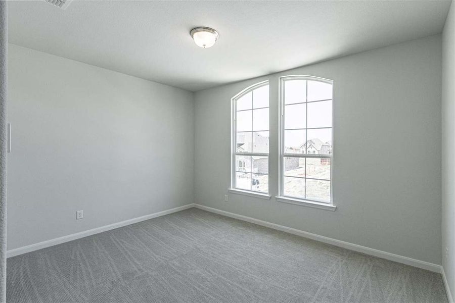 Representative unfurnished interior of a home built from the Brennan by Pacesetter Homes in Timberbrook, Justin (Image 18).