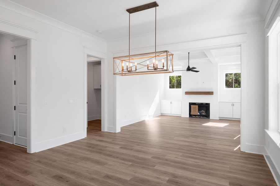 Spacious, unfurnished interior of a new home in Meggett Homes, Meggett (Image 21).