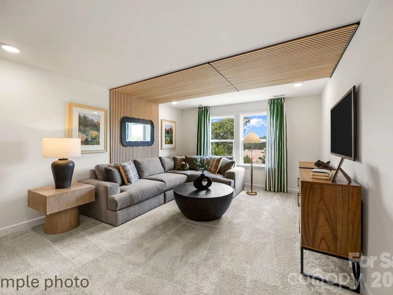 Furnished interior view inside a new home in Enclave at Belmont, Belmont (Image 20).