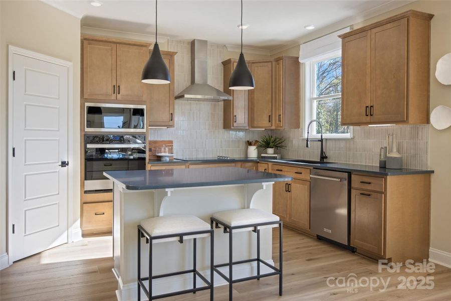Furnished interior view inside a new home in Sheffield, Indian Trail (Image 28).