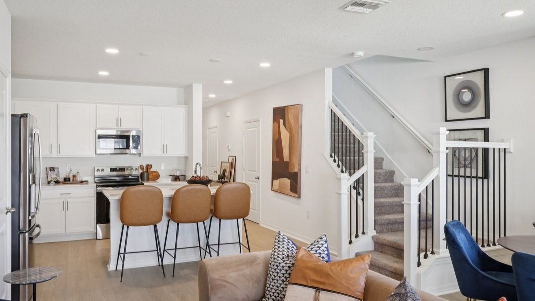 The Optional First Floor Kitchen Layout