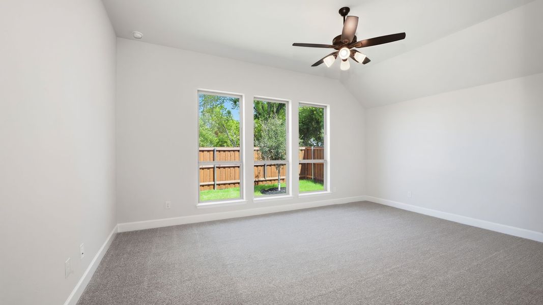 Spacious, unfurnished interior of a new home in Mustang Lakes, Celina (Image 20). Spacious, unfurnished interior of a new home in Mustang Lakes, Celina (Image 20).