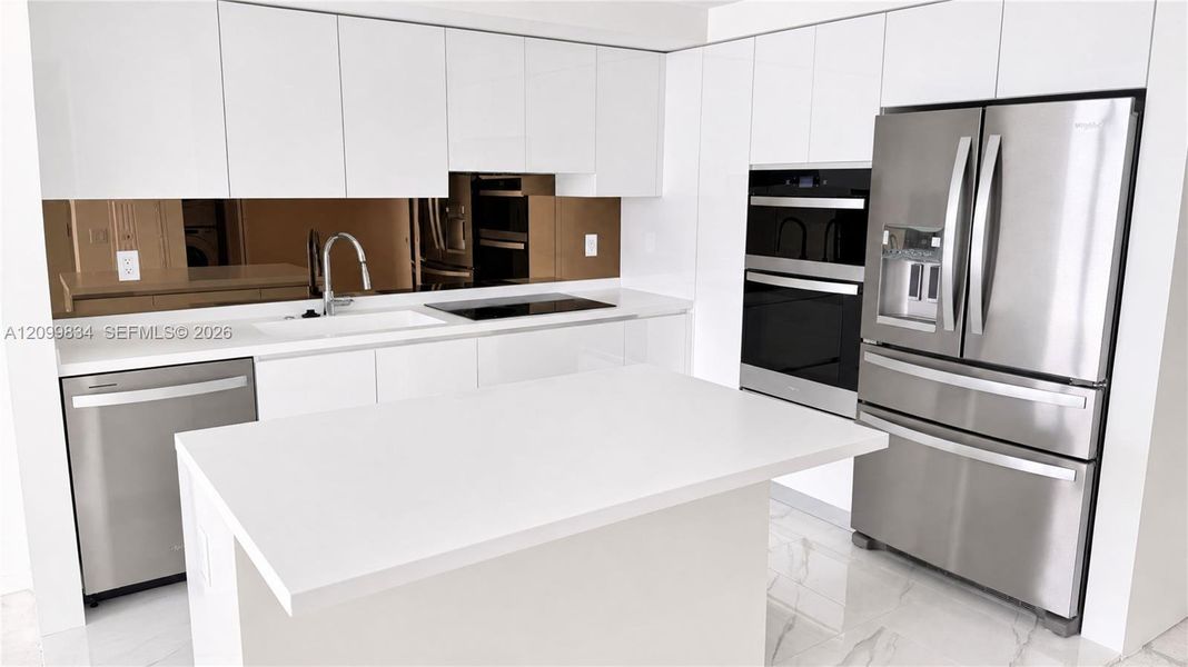 Furnished interior view inside a new home in , Hallandale Beach (Image 3).