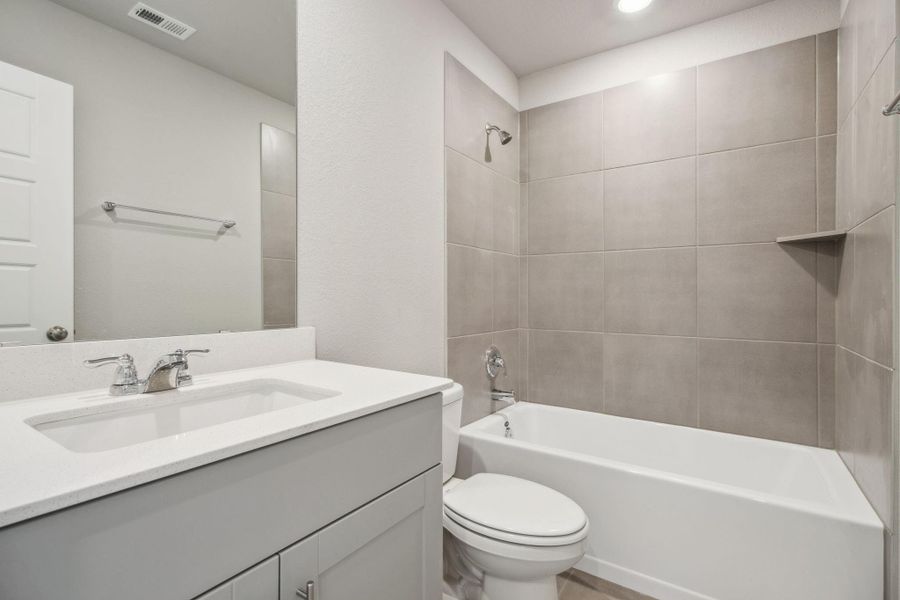 Photo is not of the actual home but is an inspirational photo of builder's model home and may depict options, furnishings, and/or decorator features that are not included.