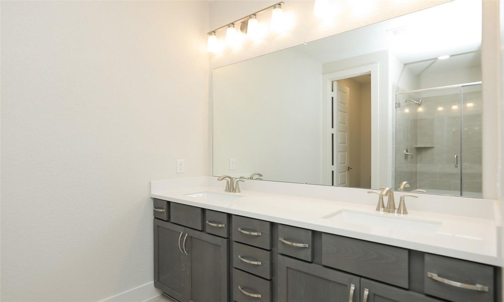 Furnished interior view inside a new home in Independence Heights, Houston (Image 11). Furnished interior view inside a new home in Independence Heights, Houston (Image 11).