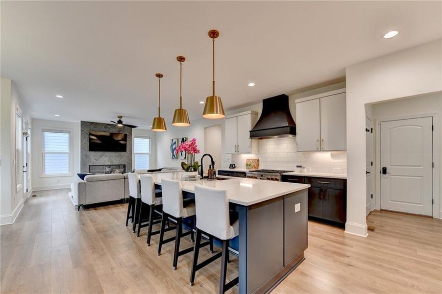 Furnished interior view inside a new home in , Woodstock (Image 37).