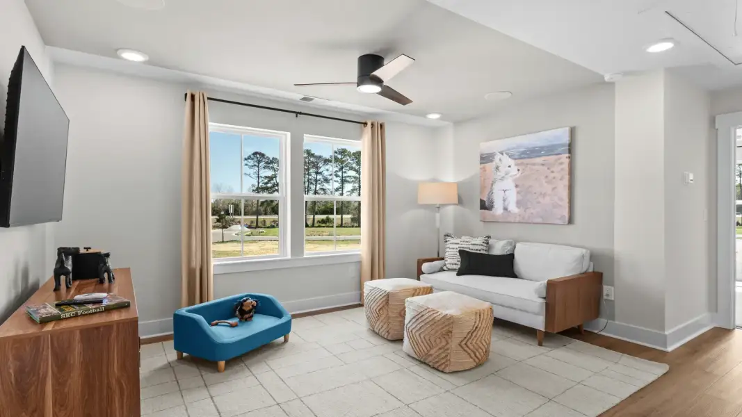 Furnished interior view inside a new home in Townes at Carolina Forest, Myrtle Beach (Image 17).