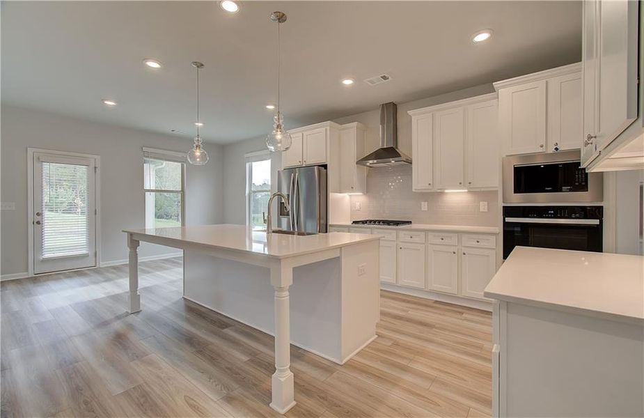 Furnished interior view inside a new home in Grandview at Millers Mill, Stockbridge (Image 5).
