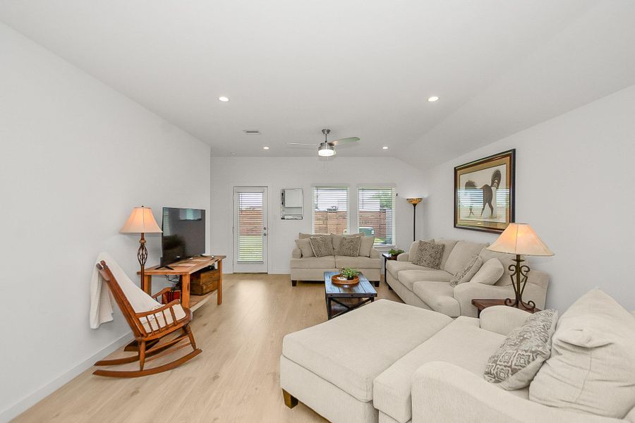 Furnished interior view inside a new home in , Richmond (Image 9).