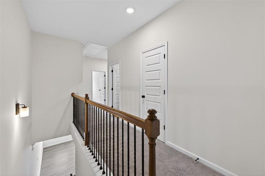 Spacious, unfurnished interior of a new home in Fuller Station, Loganville (Image 24).