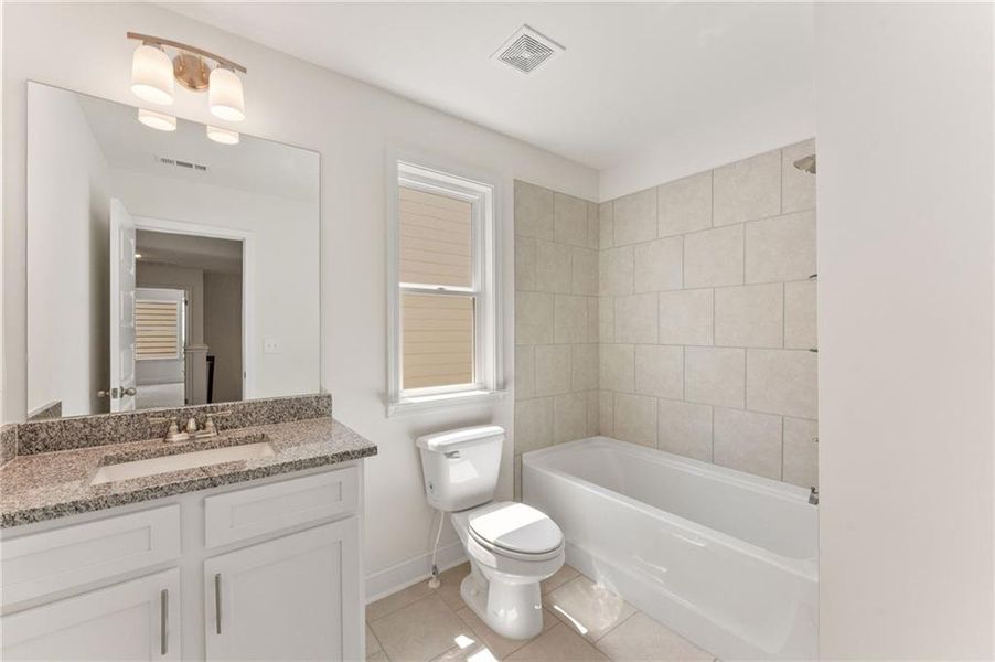 Furnished interior view inside a new home in Clark Farms, Flowery Branch (Image 7).